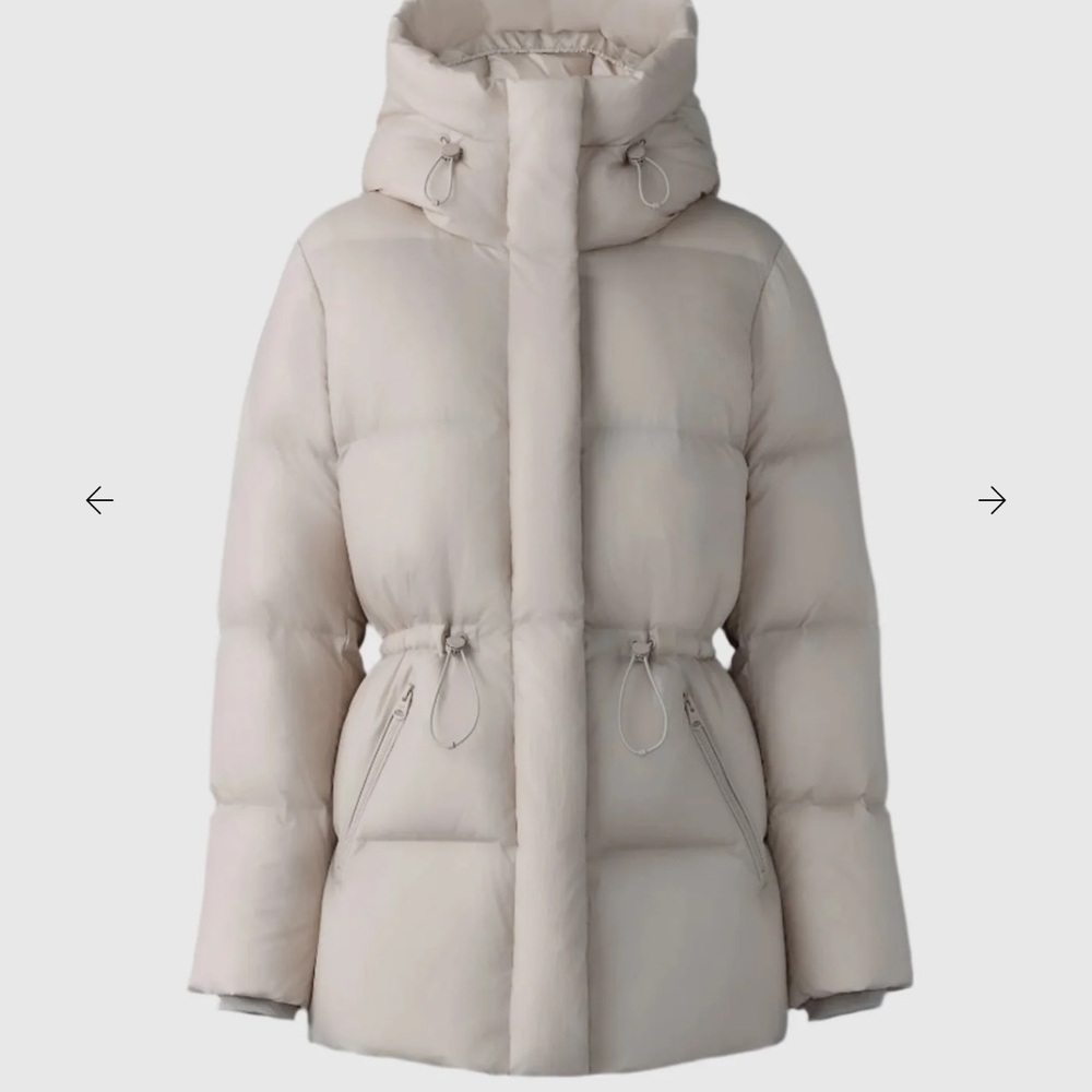 Mackage Women’s Beige Puffer Jacket